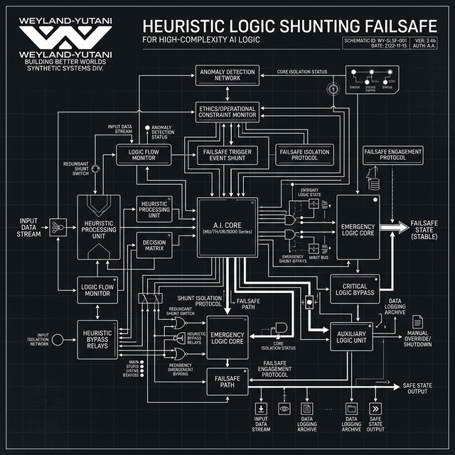 Turing-Plus Logic Shunting Pathway and Heuristic Failsafe Diagram