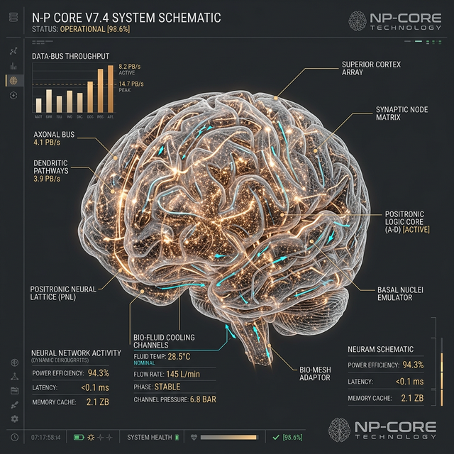 Synthetic Brain Schematic