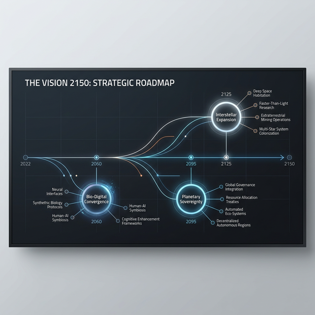 Vision 2150 Strategic Roadmap Diagram